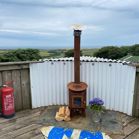 Coastal Stay Bell Tent Porthgain Exteriér fotografie