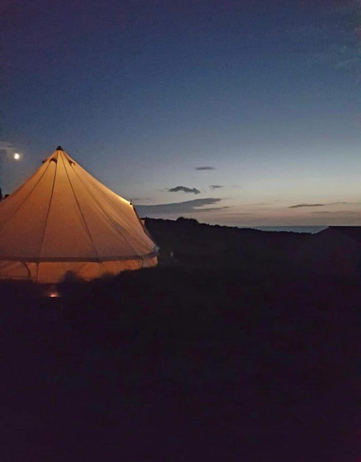 Coastal Stay Bell Tent Porthgain Exteriér fotografie